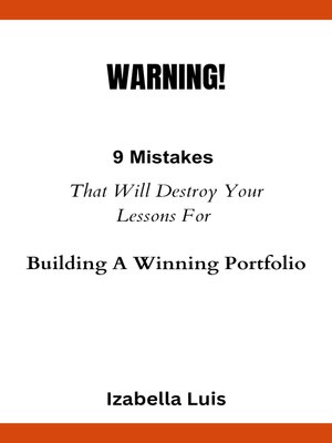 cover image of WARNING 9 Mistakes